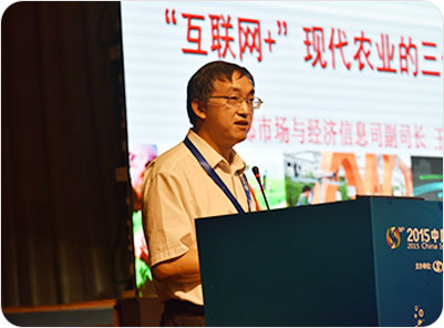 農(nóng)業(yè)部市場與經(jīng)濟(jì)信息司副司長王小兵演講